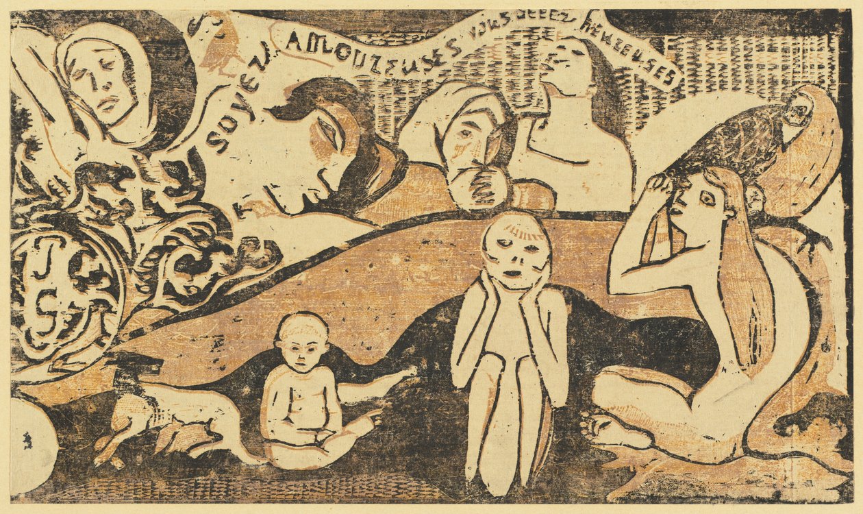 Seid verliebt und ihr werdet glücklich sein da Paul Gauguin