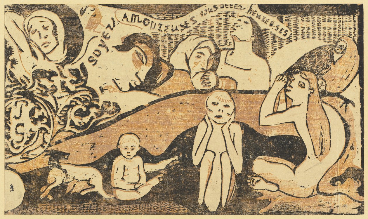 Siate innamorate, sarete felici, in o dopo il 1895 da Paul Gauguin