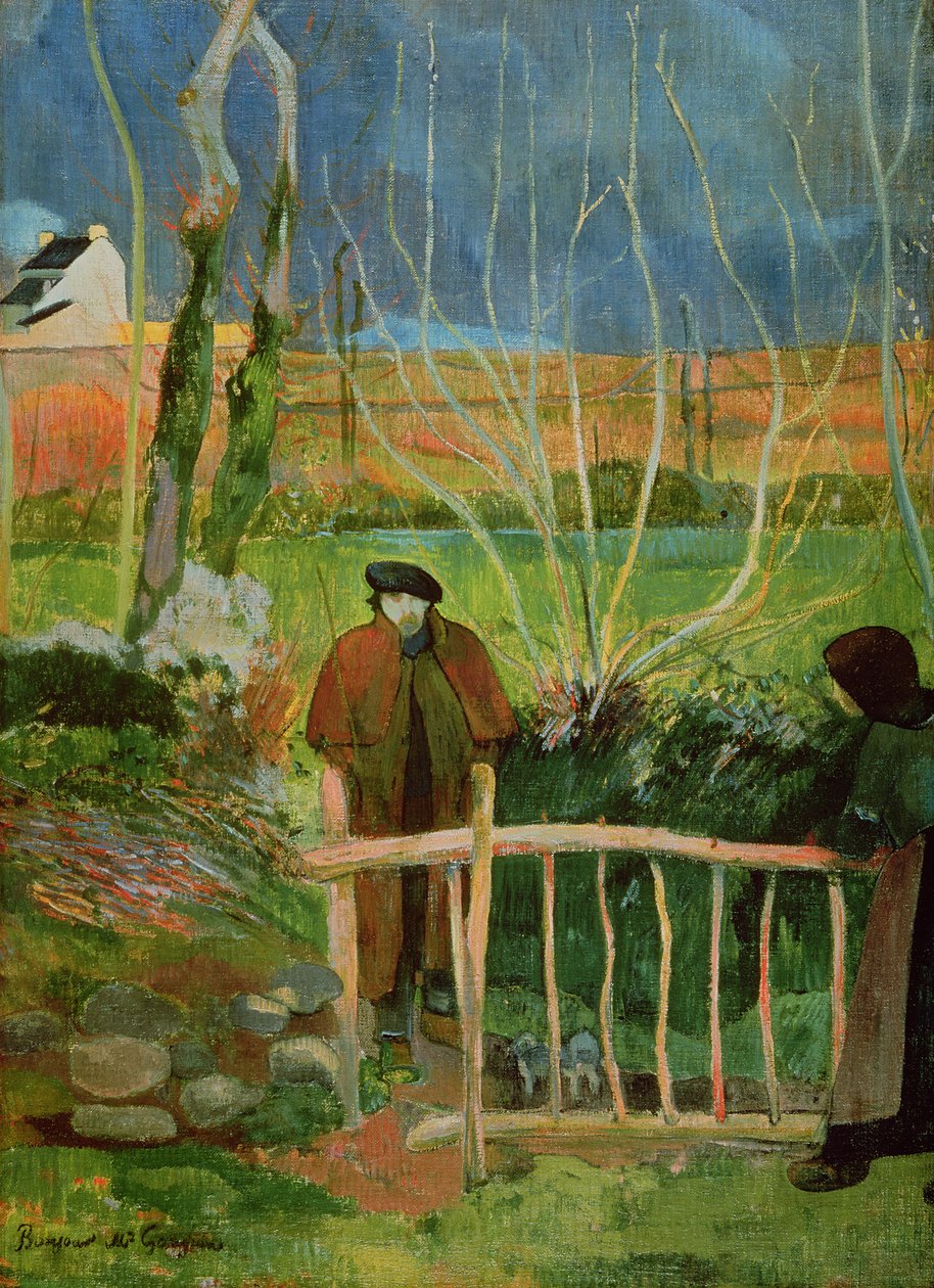 Bonjour Monsieur Gauguin, c.1889 da Paul Gauguin
