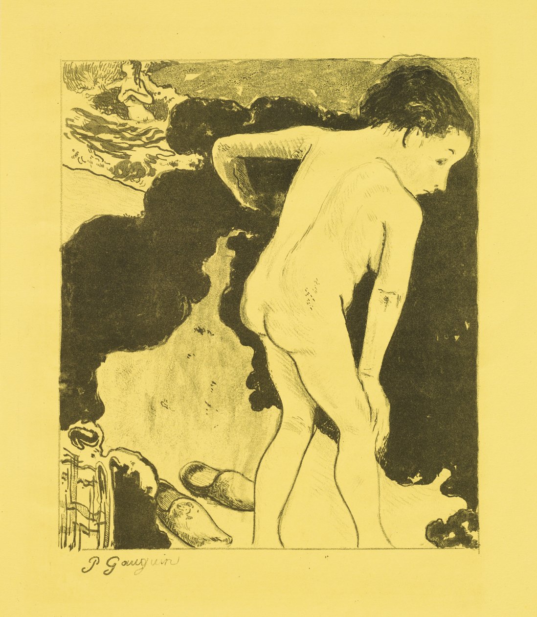 Bretonische Badende da Paul Gauguin