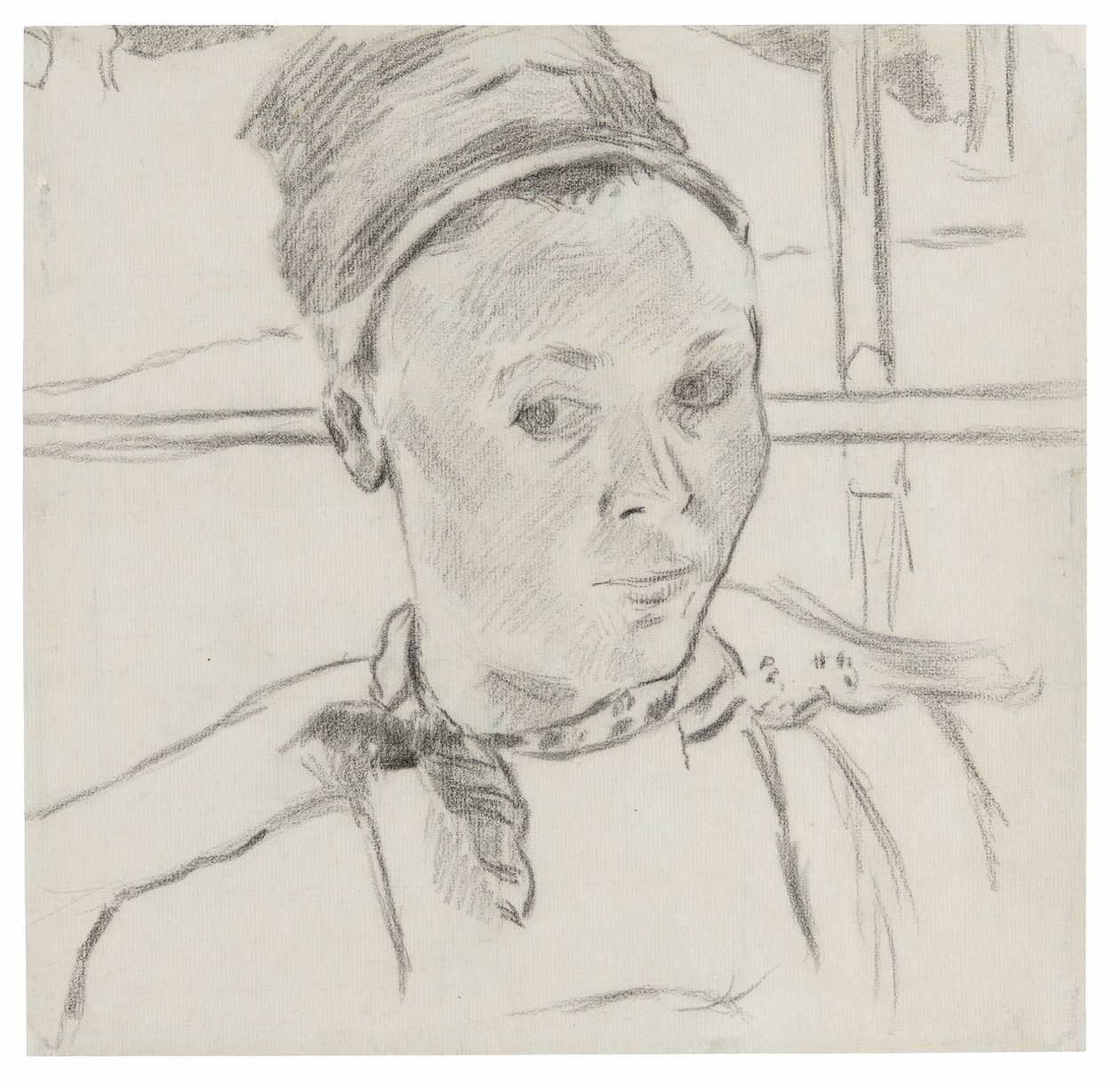 Busto di giovane donna bretone (forse Marie Lagadu) da Paul Gauguin