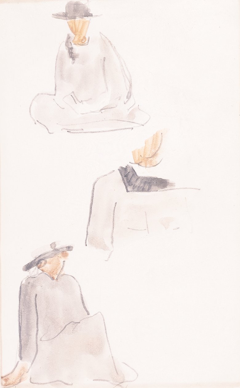 Croquis tahitiani da Paul Gauguin