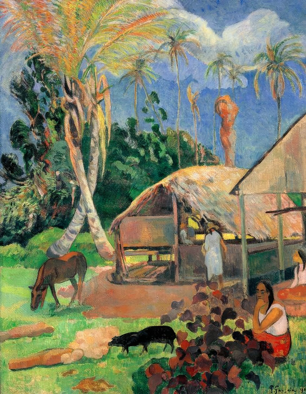 I maiali neri da Paul Gauguin