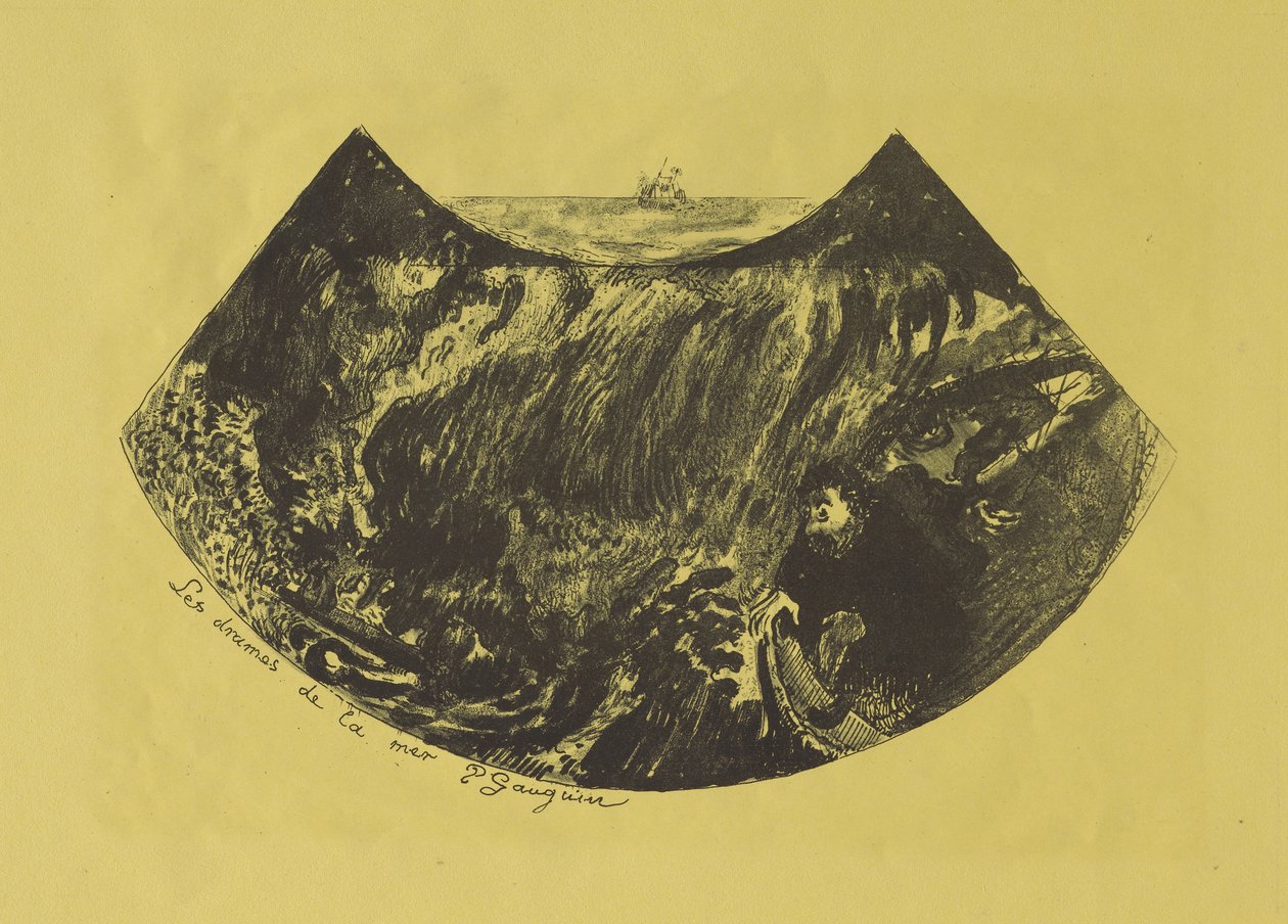 Drammi del mare: Una discesa nel Maelstrom da Paul Gauguin