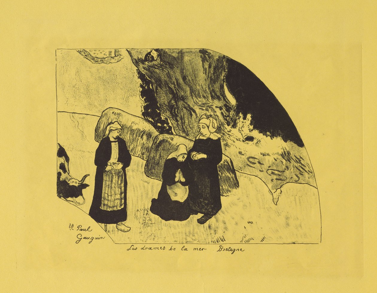 Dramen des Meeres: Bretagne da Paul Gauguin