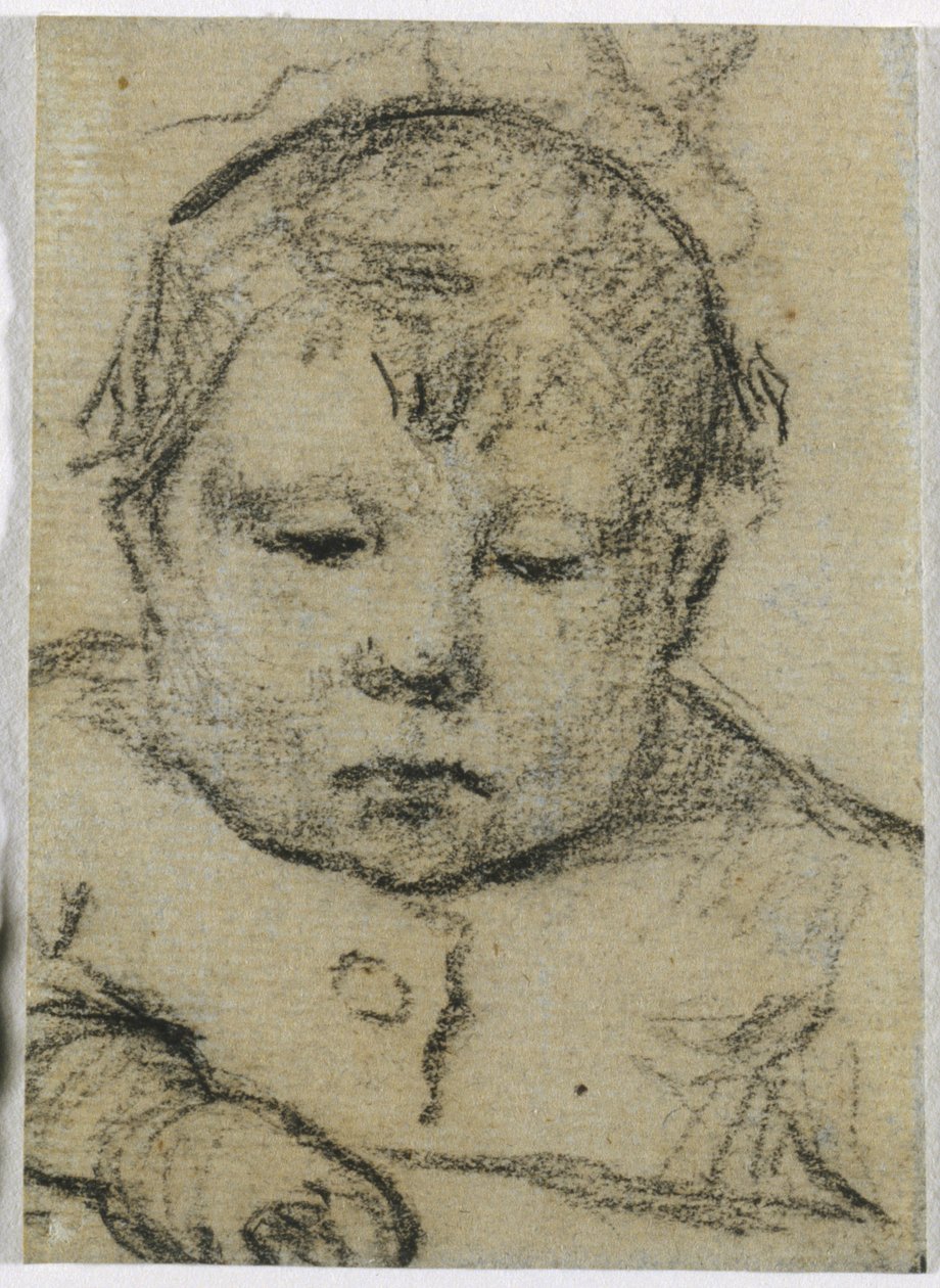 Emil Gauguin da bambino, mano destra in avanti da Paul Gauguin