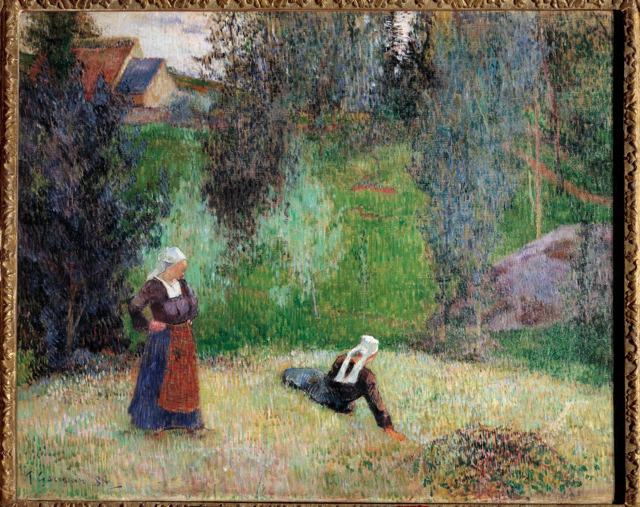 Primi fiori di Bretagna da Paul Gauguin