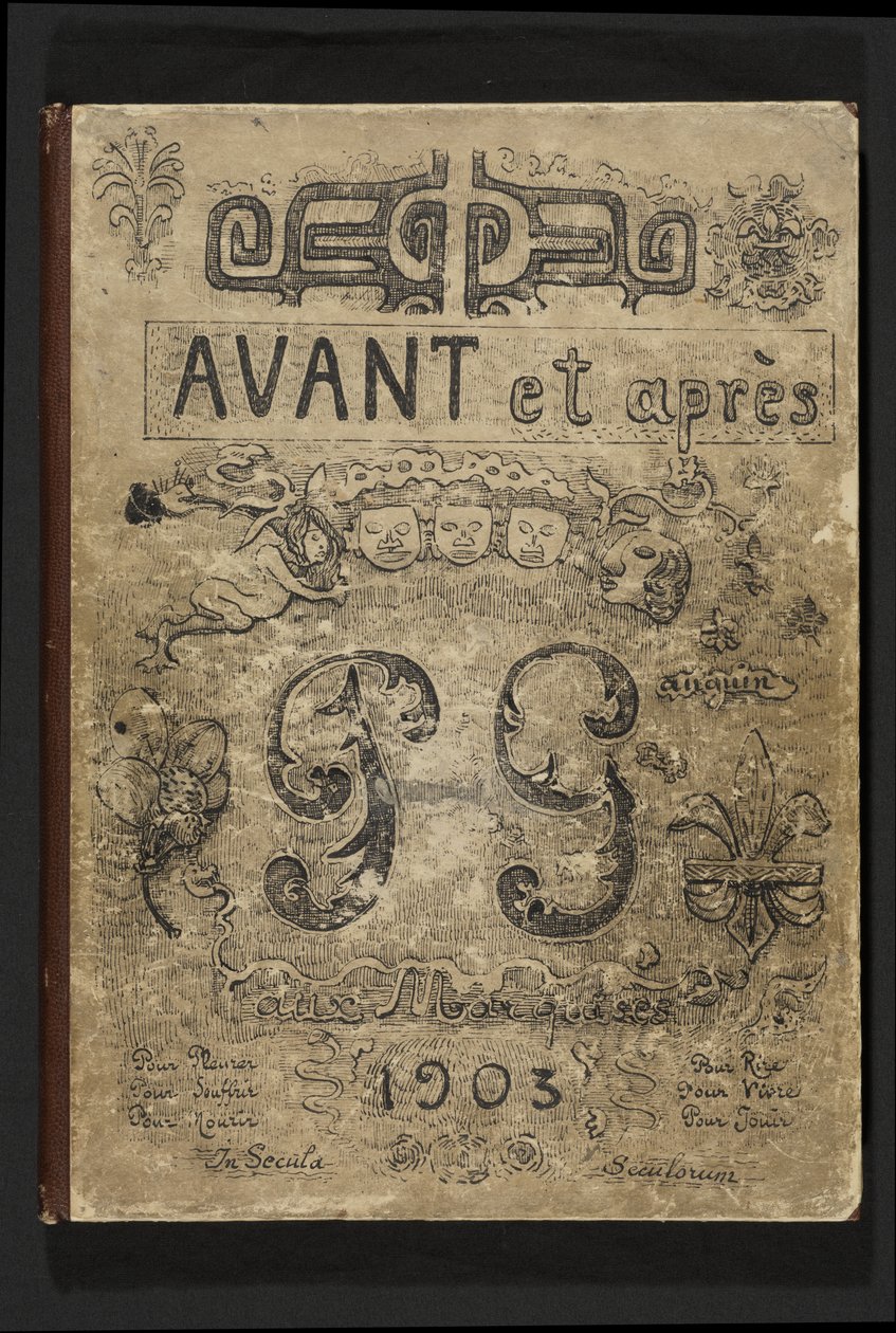 Copertina di Avant et après da Paul Gauguin