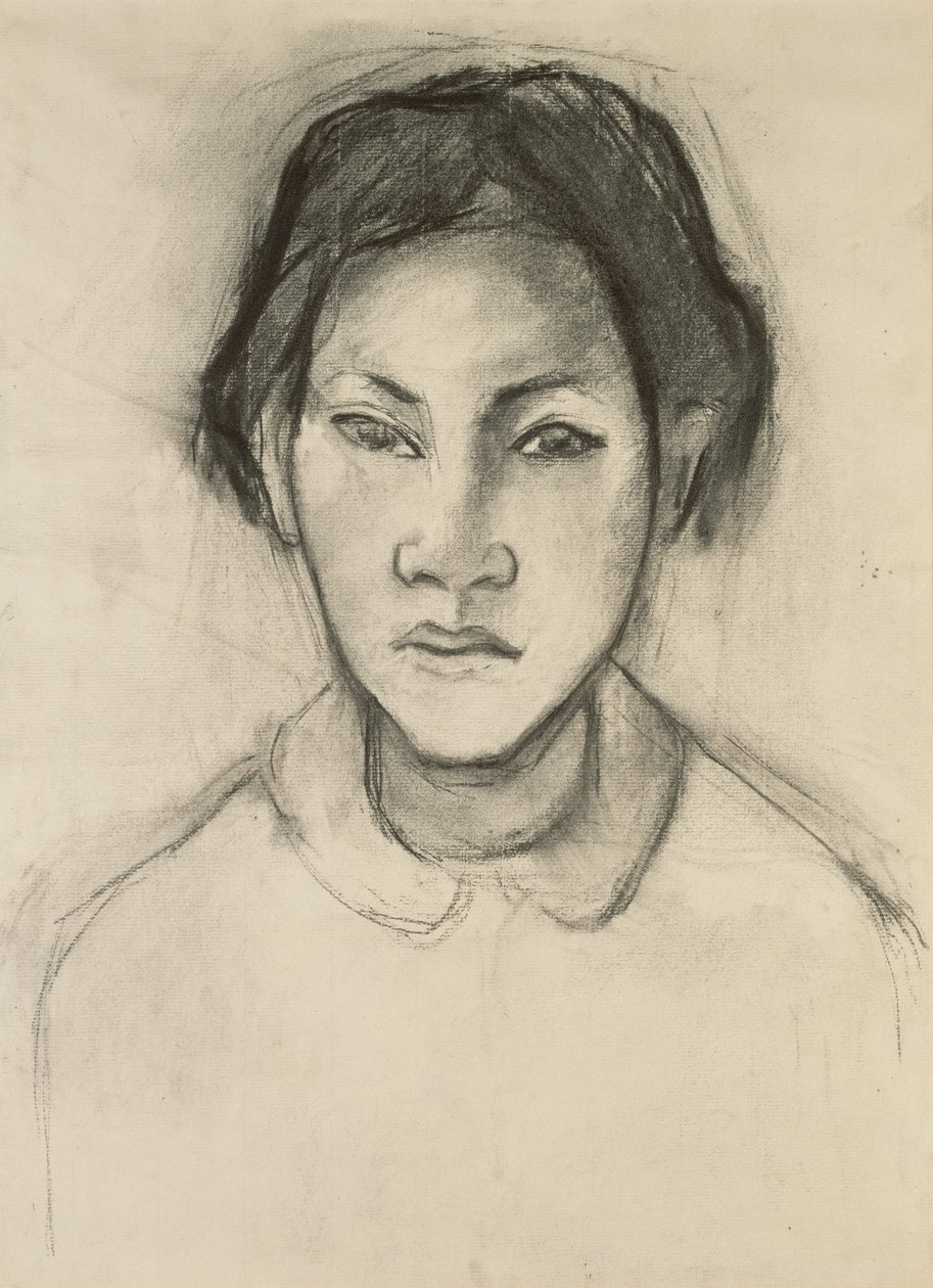 Testa di donna tahitiana da Paul Gauguin