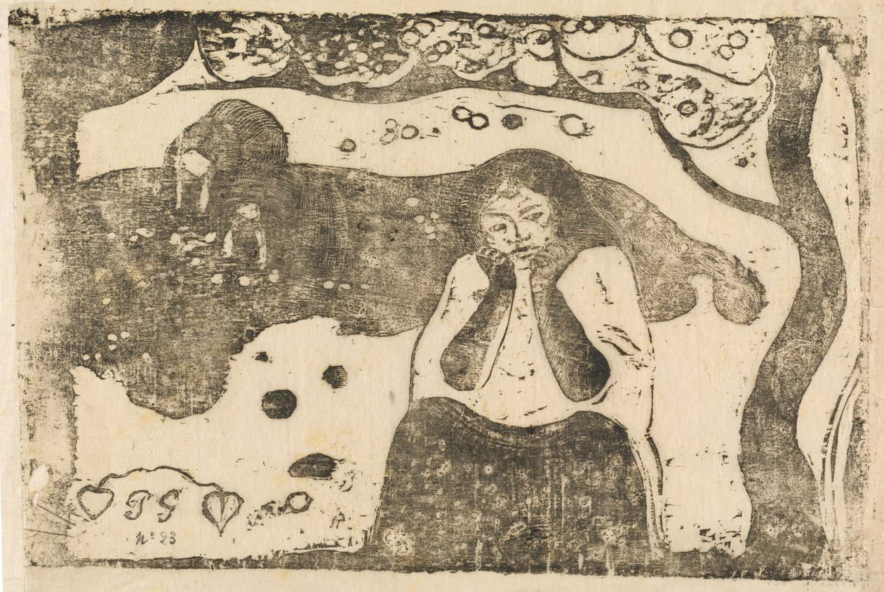 Dolore umano Miseres humaines da Paul Gauguin