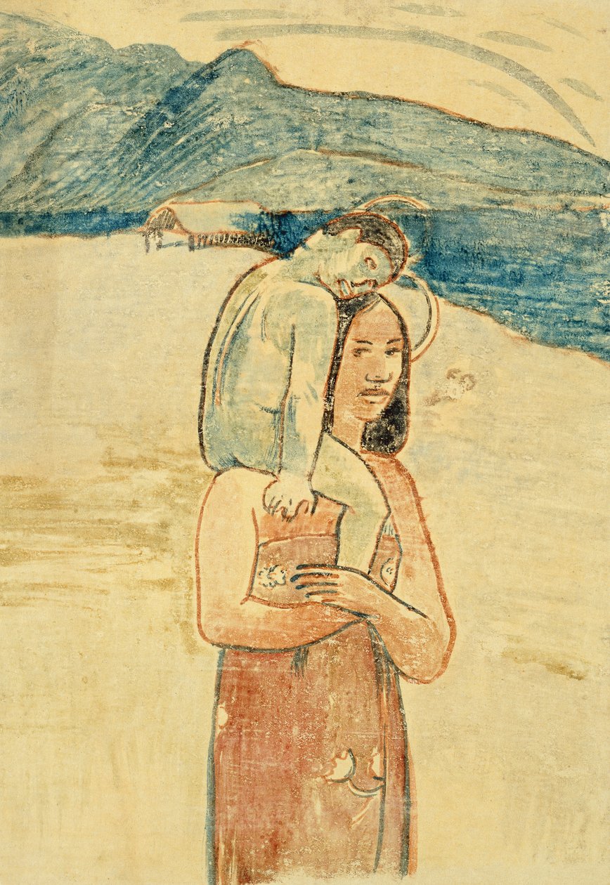 Ti saluto Maria, c.1894 (litografia) da Paul Gauguin