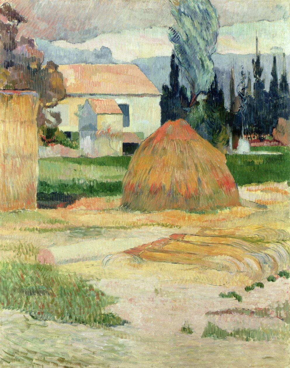 Paesaggio vicino ad Arles da Paul Gauguin