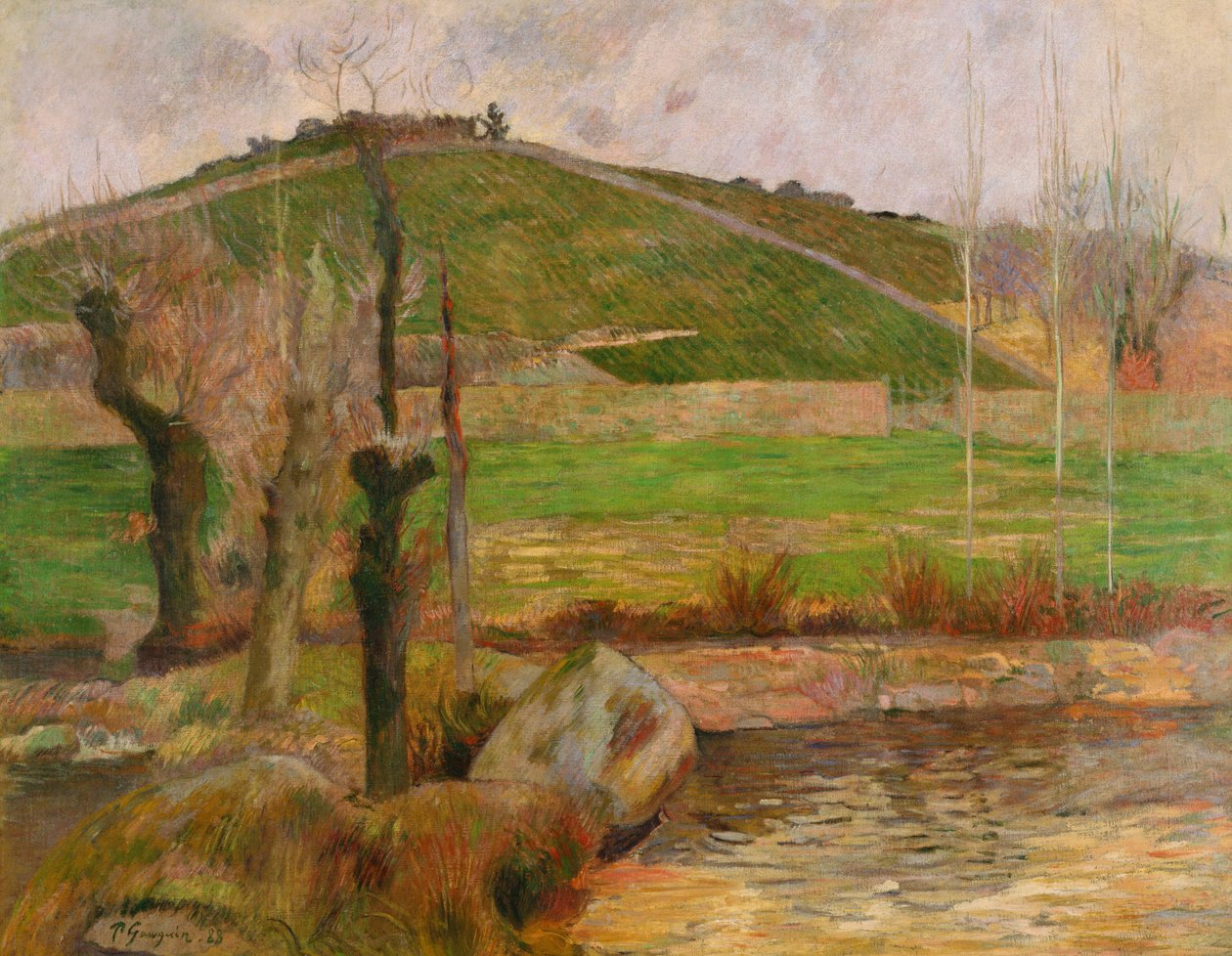 Paesaggio presso Pont-Aven da Paul Gauguin