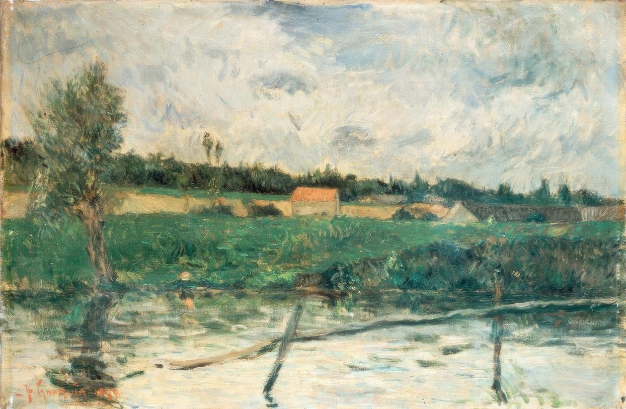 Paesaggio in Bretagna da Paul Gauguin