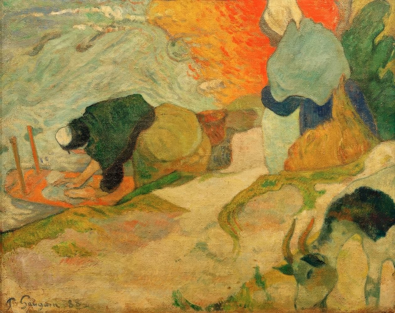 Lavandaie ad Arles da Paul Gauguin