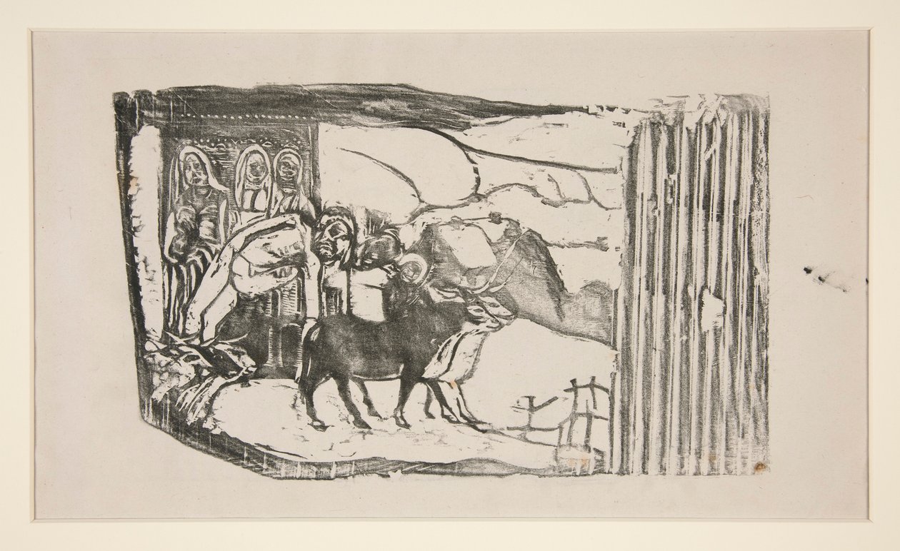 Il Calvario Bretone da Paul Gauguin