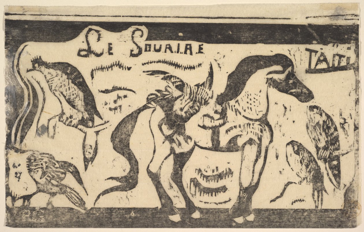 Il Sorriso, Sorriso di Tahiti, Tahiti da Paul Gauguin