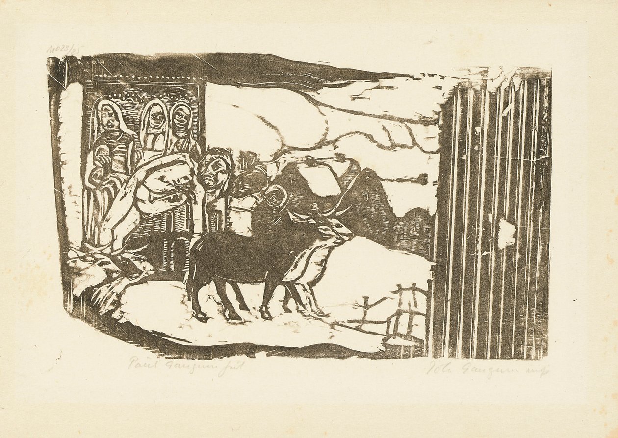 Il calvario bretone, 1898-99 da Paul Gauguin
