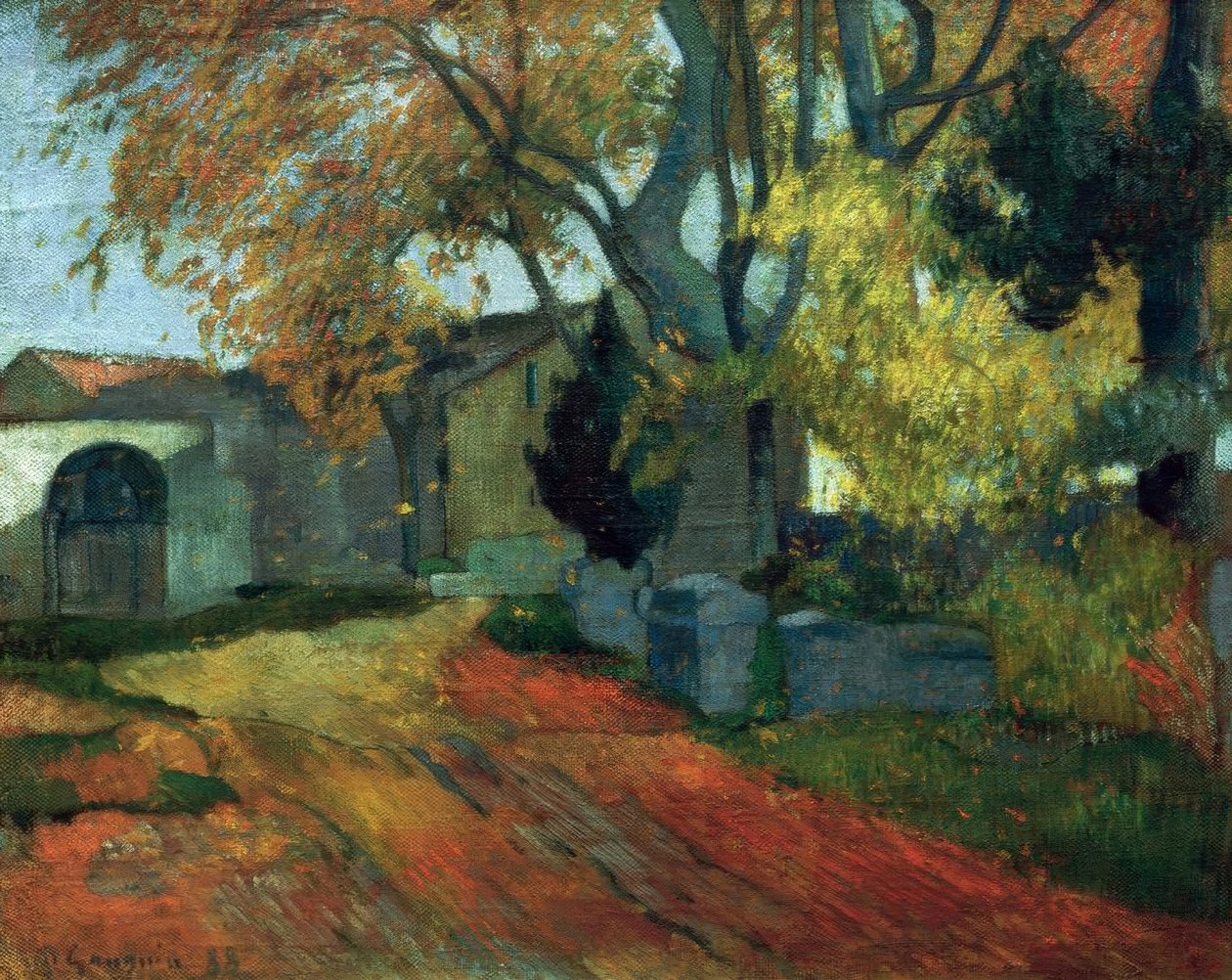 Les Alyscamps da Paul Gauguin