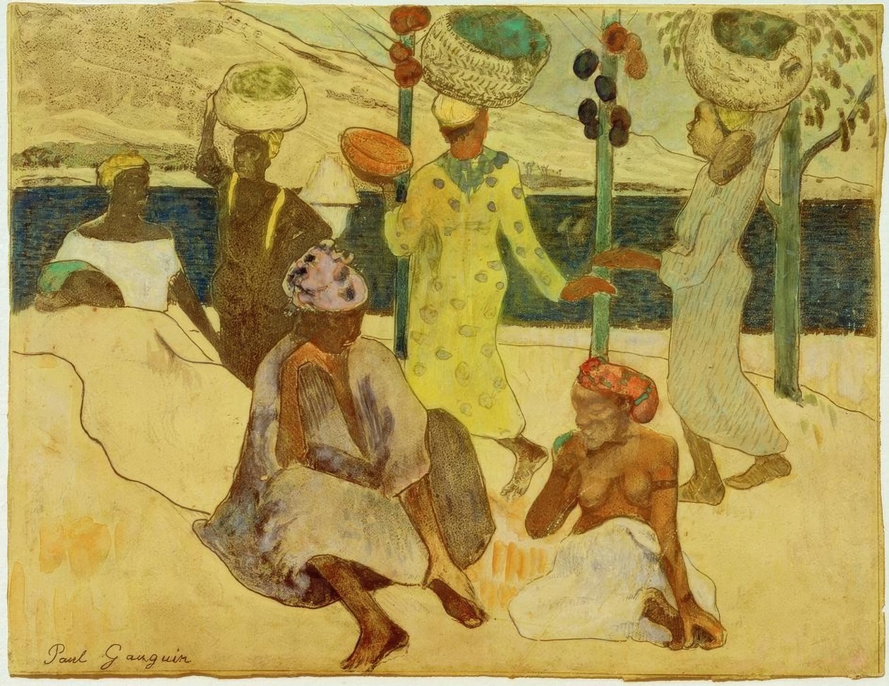 Le cicale e le formiche da Paul Gauguin