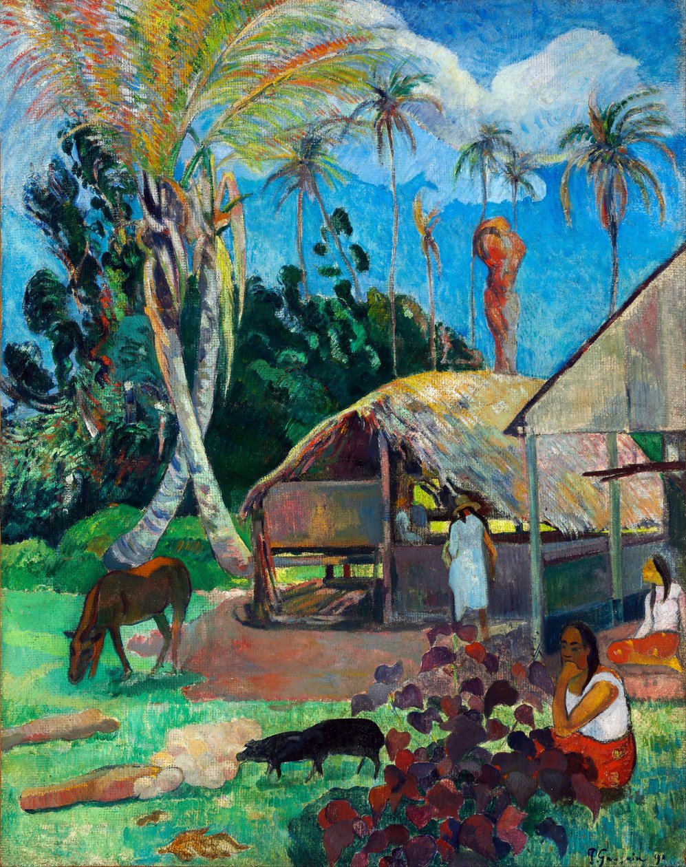 I maiali neri da Paul Gauguin