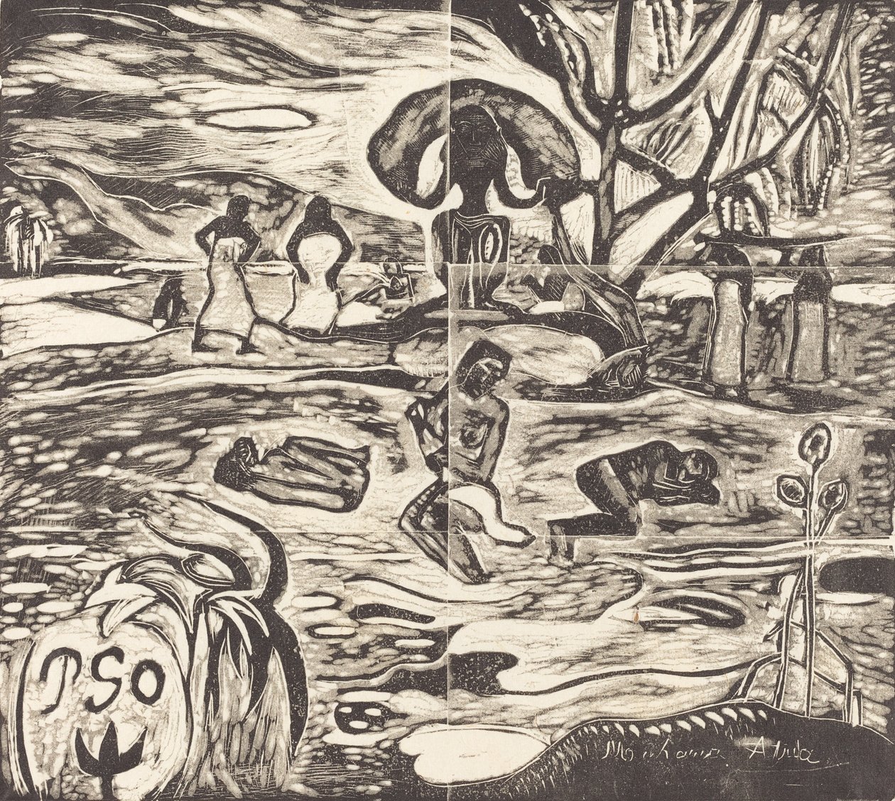 Mahana Atua Il cibo degli dei da Paul Gauguin