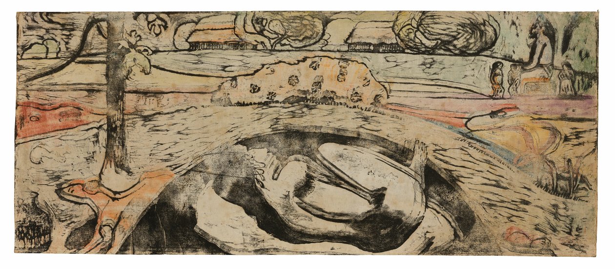 Manao tupapau (Lei pensa al fantasma o Il fantasma pensa a lei) da Paul Gauguin