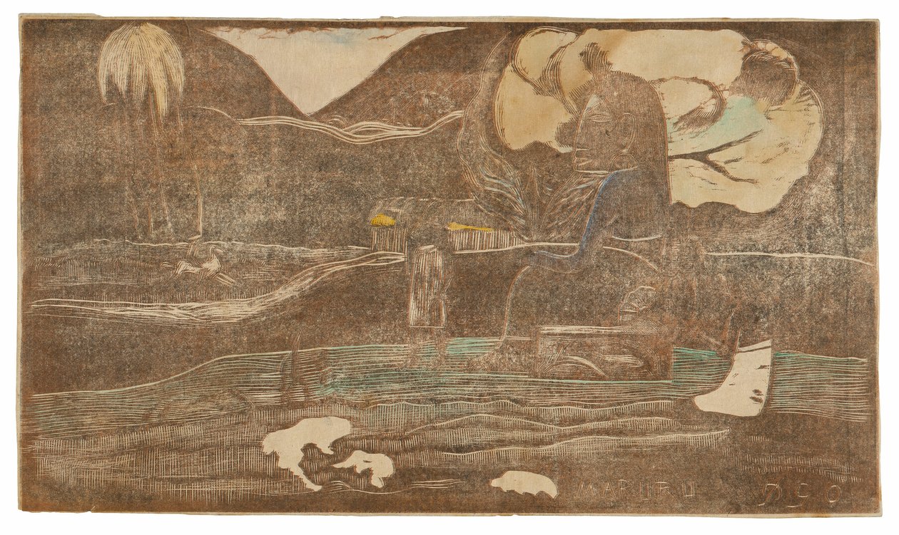 Maruru (Offerte di gratitudine), dalla suite Noa Noa da Paul Gauguin