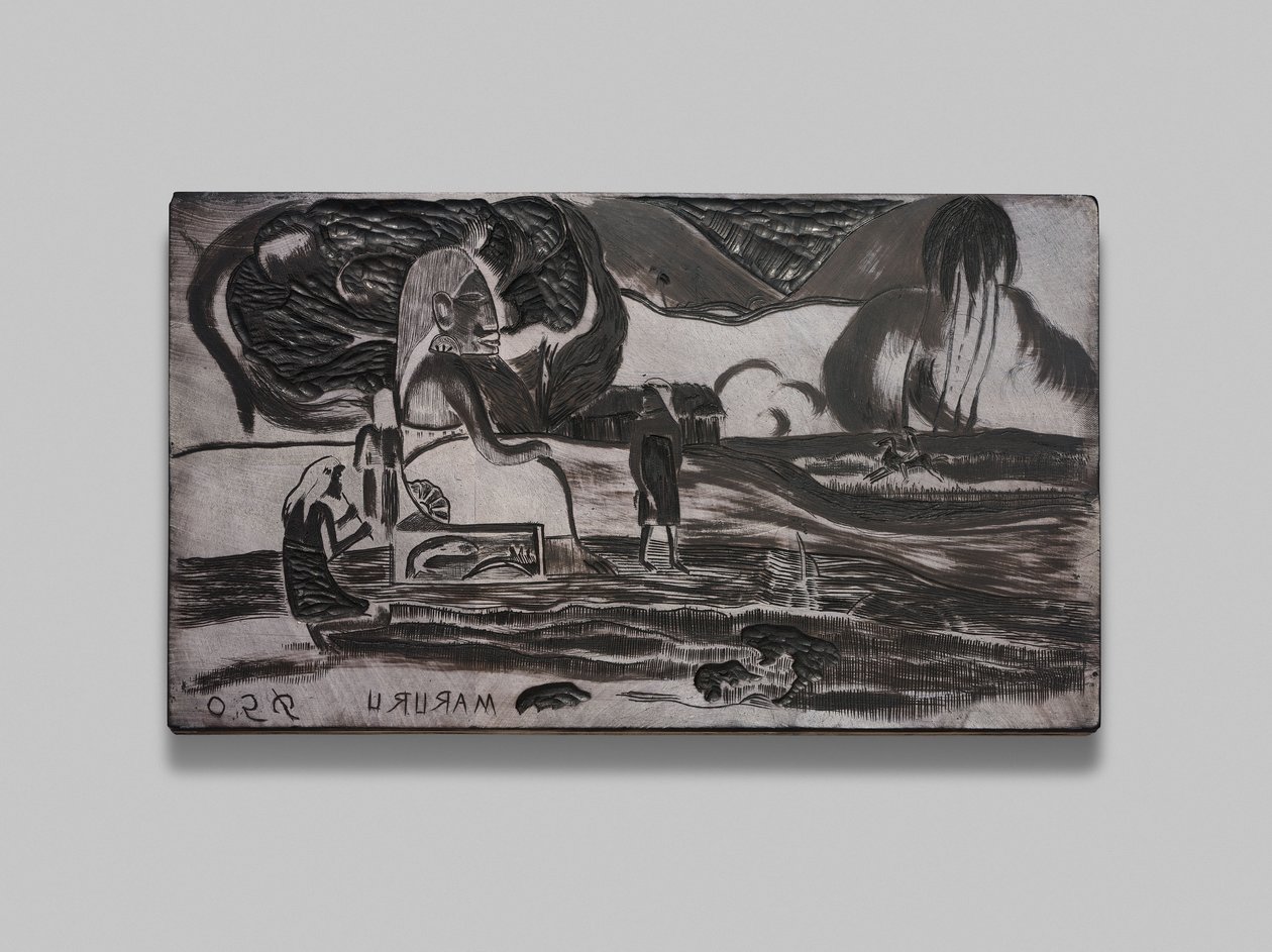 Maruru (offerte di gratitudine), dalla suite Noa Noa da Paul Gauguin