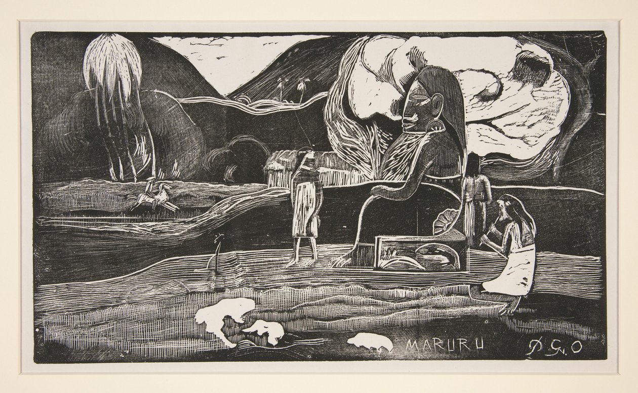 Maruru; Merci - Un’offerta di gratitudine da Paul Gauguin