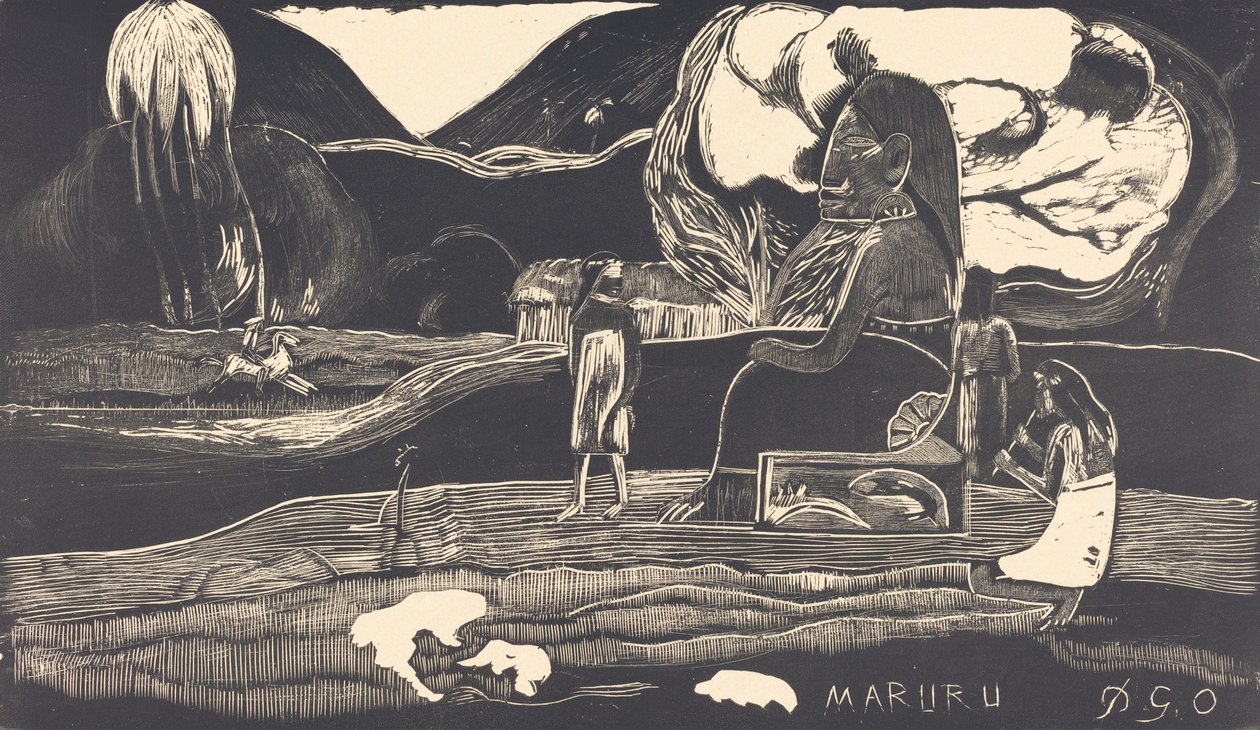 Maruru Grazie da Paul Gauguin