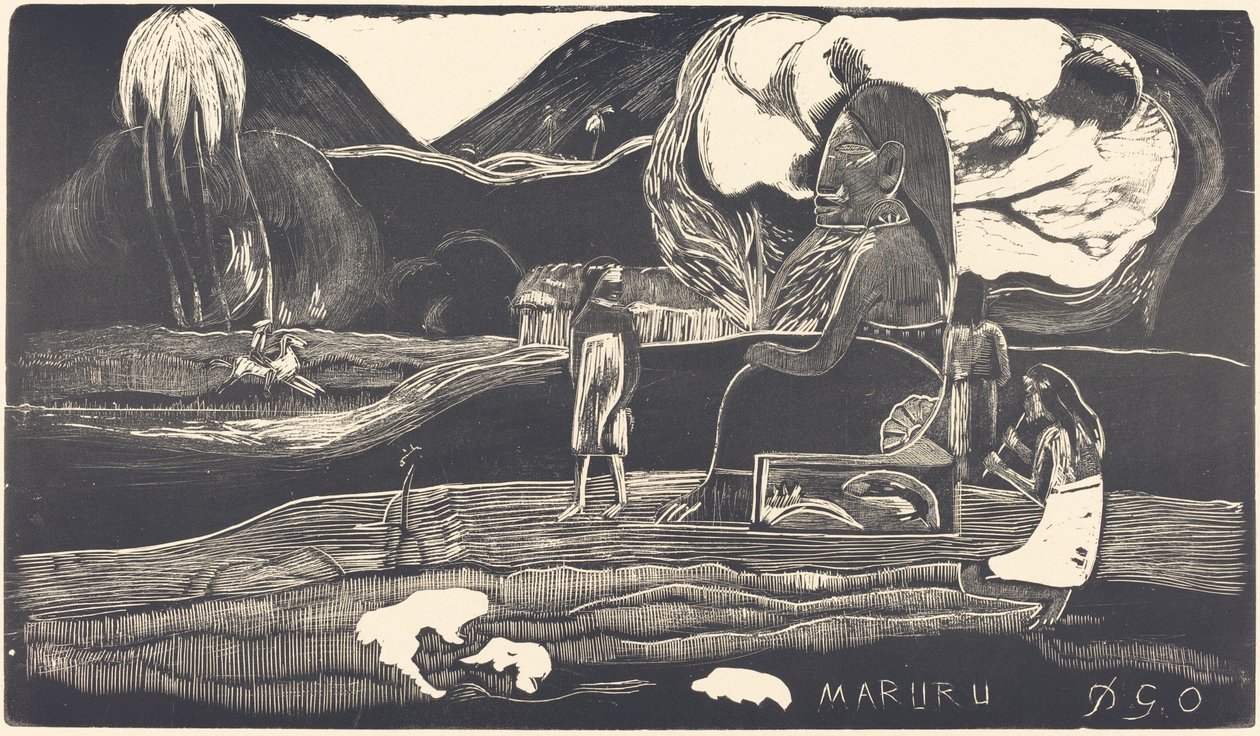 Maruru Grazie da Paul Gauguin