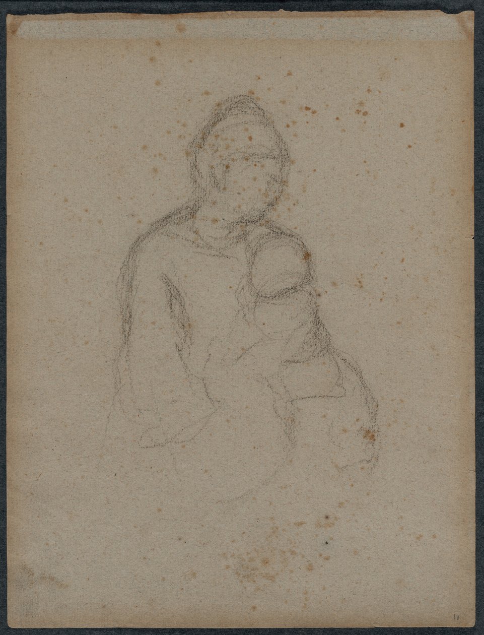 Madre e Bambino (recto) da Paul Gauguin