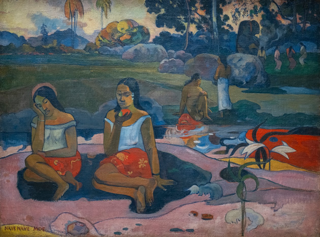 NAVE NAVE MOE (Sorgente sacra: Sogni dolci) da Paul Gauguin