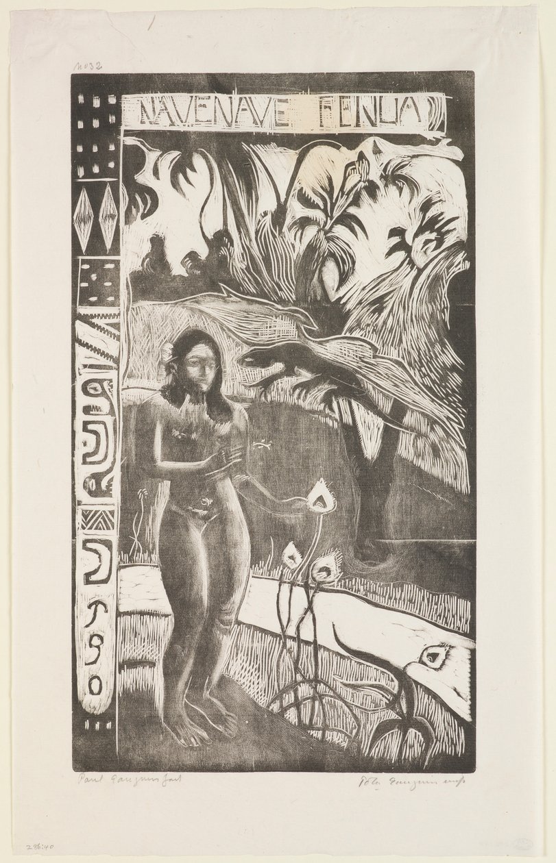 Nave Nave Fenua, dalla serie “Noa Noa” da Paul Gauguin
