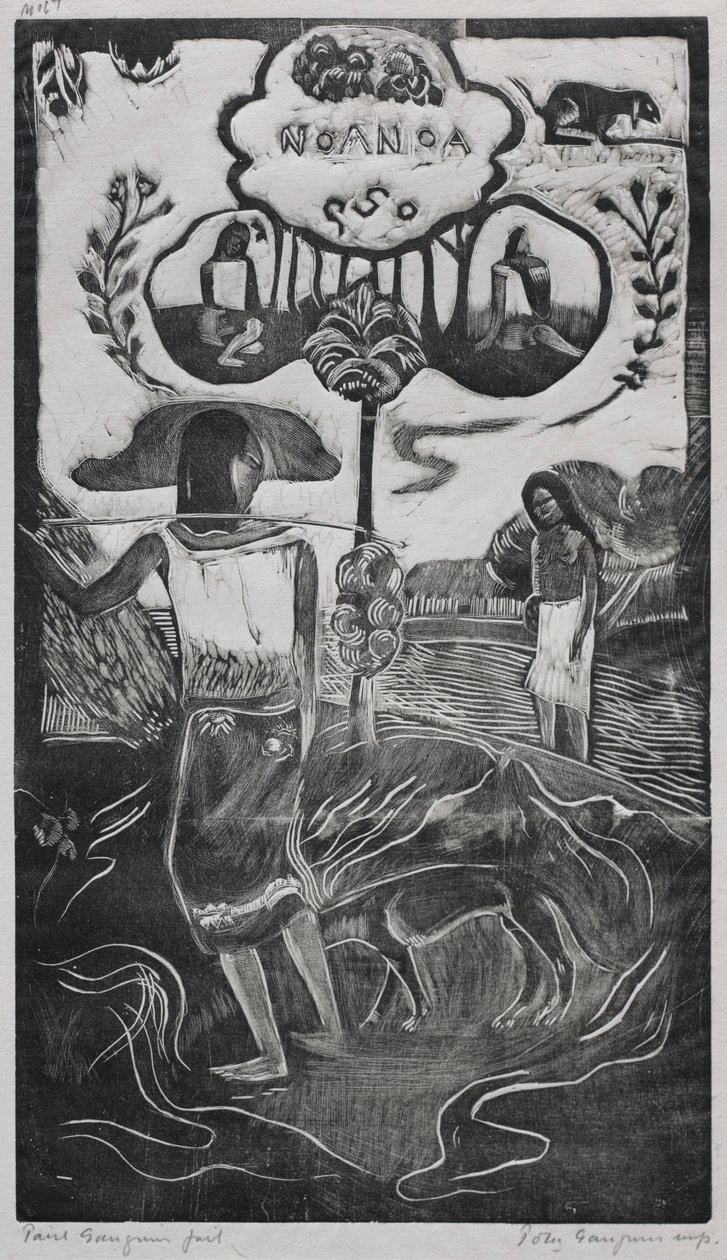 Noa Noa: Noa Noa Fragranza Profumata, 1893-94 da Paul Gauguin