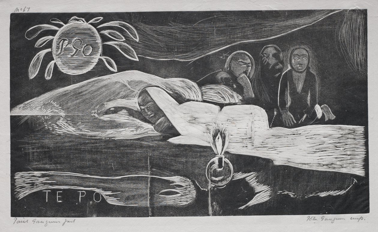 Noa Noa: Te Po (Notte Eterna) da Paul Gauguin