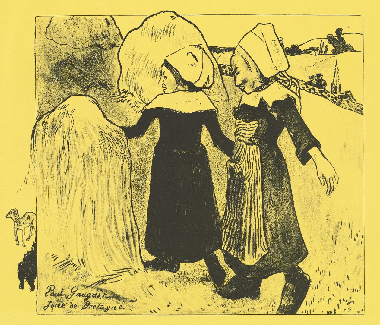 Piaceri della Bretagna Joies de Bretagne da Paul Gauguin
