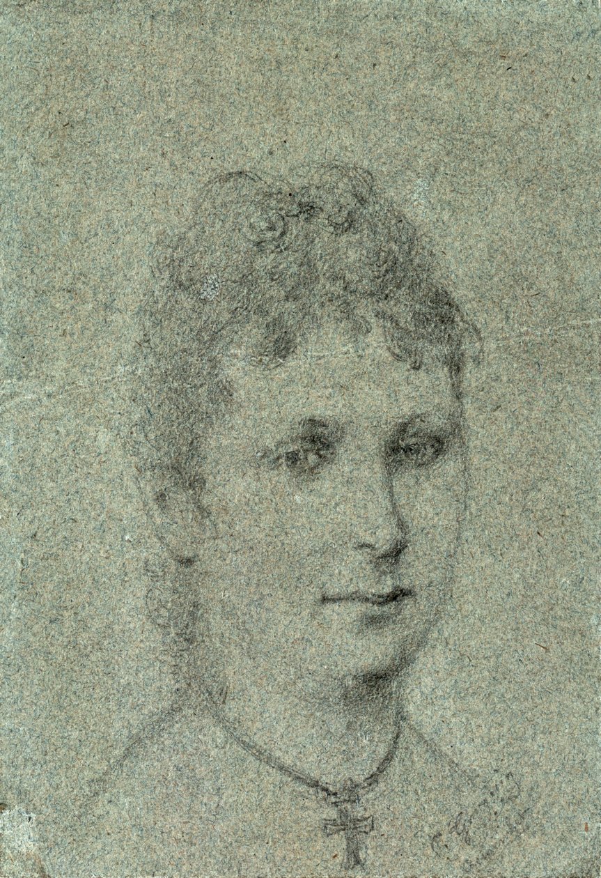 Ritratto di Mette-Sophie Gad, ca 1873 da Paul Gauguin
