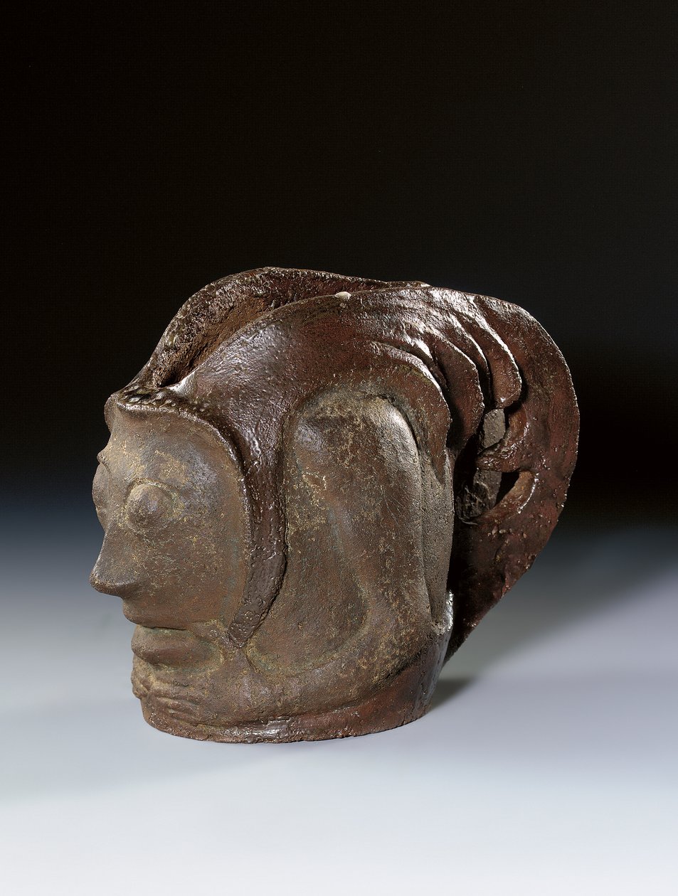 Vaso a forma di testa grottesca, c.1895 da Paul Gauguin