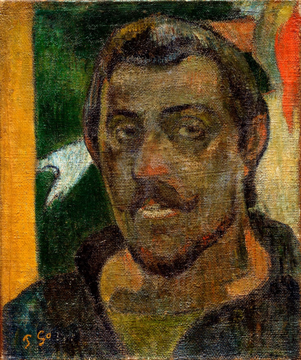 Autoritratto, 1890-1894 da Paul Gauguin