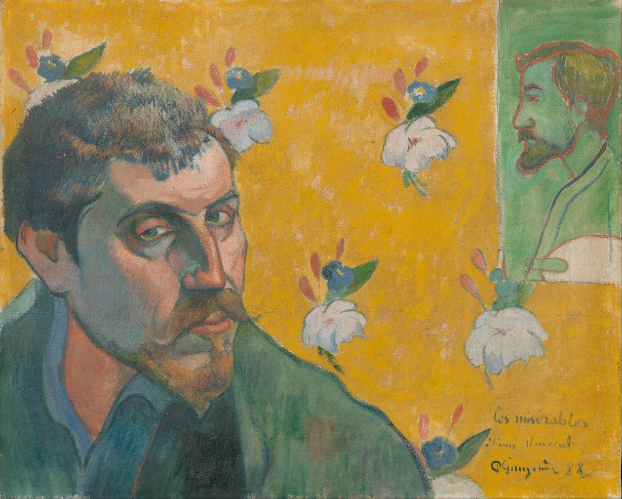 Autoritratto con ritratto di Bernard, 