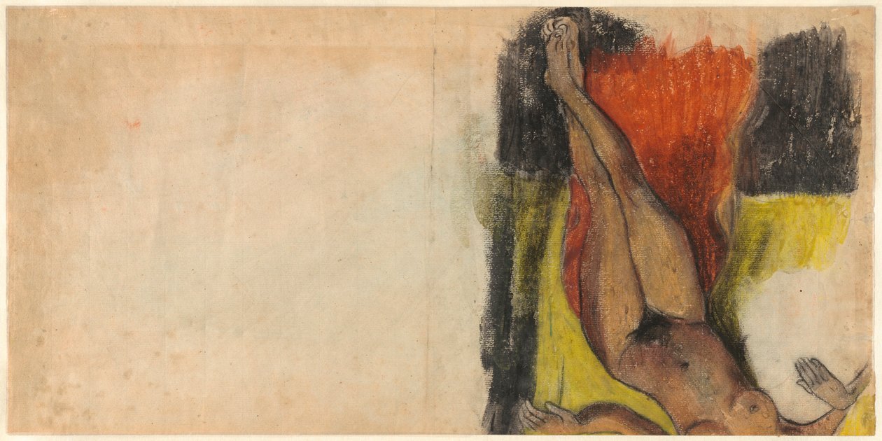Studio per Aita tamari vahine Judith te parari da Paul Gauguin