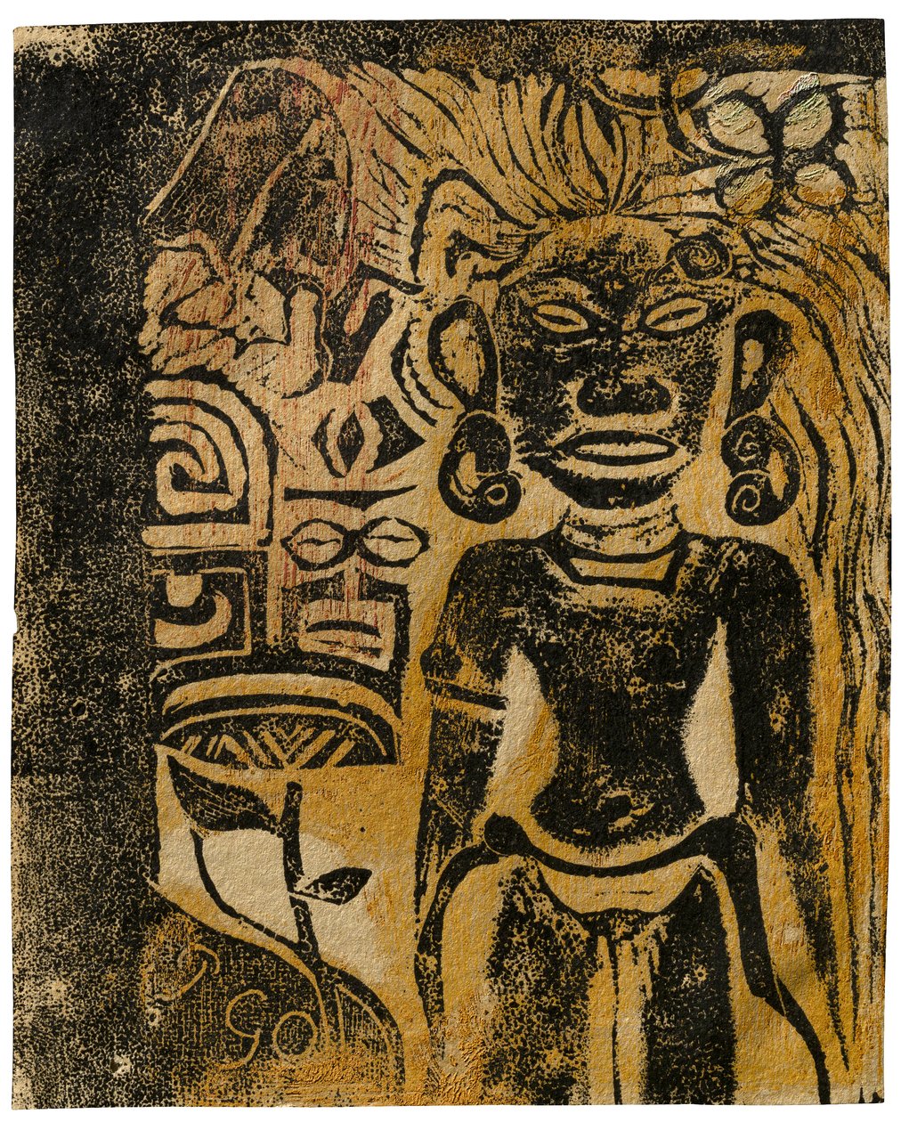 Idolo Tahitiano, La Dea Hina da Paul Gauguin