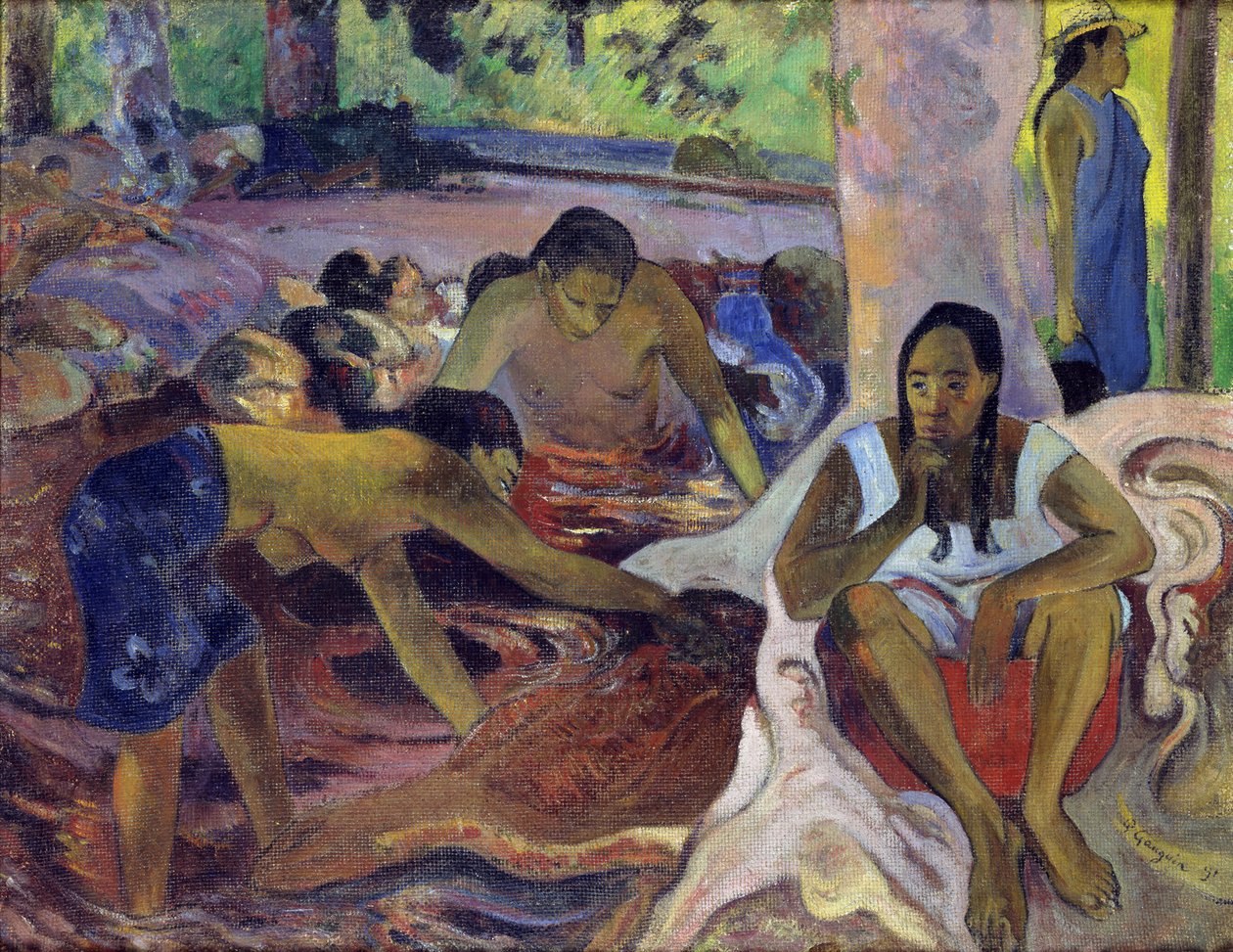 Pescatrici tahitiane da Paul Gauguin