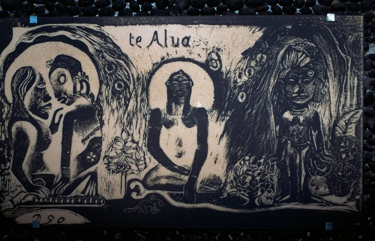 Te Atua (Gli Dei) da Paul Gauguin