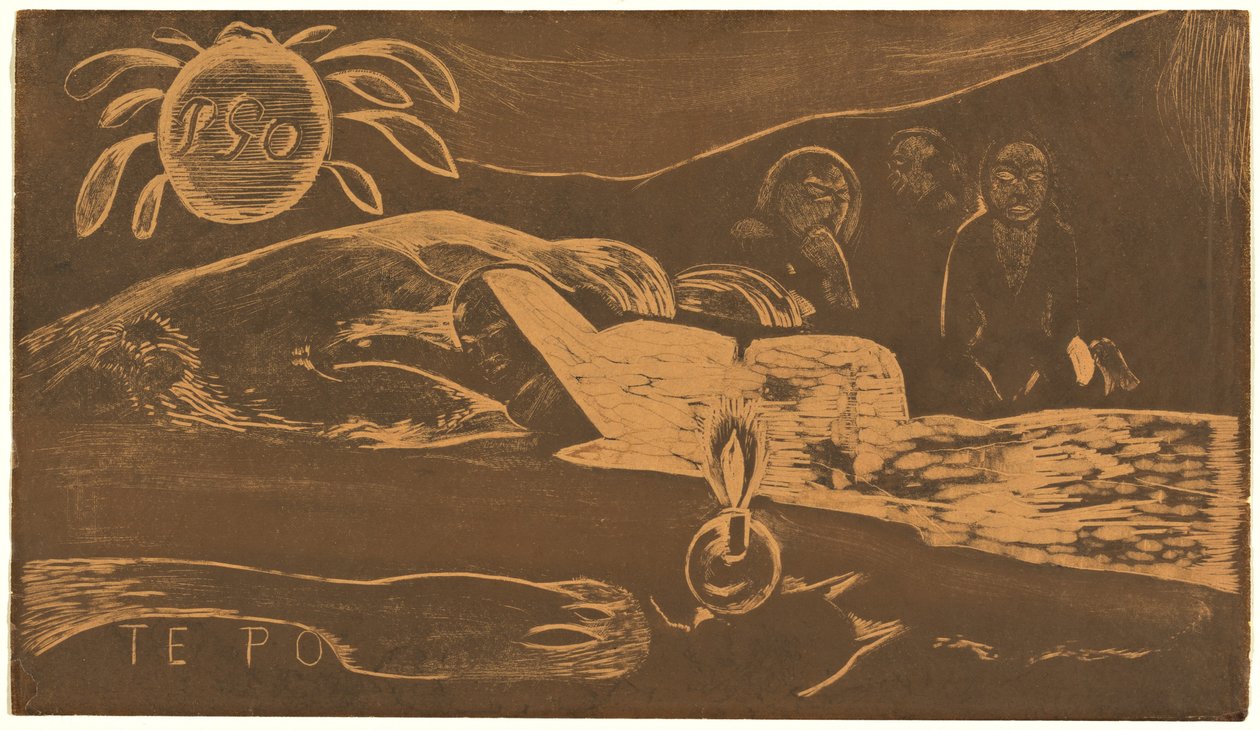 Te Po (La Lunga Notte) da Paul Gauguin