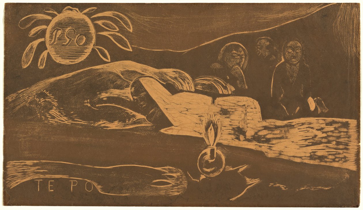 Te Po (Die lange Nacht) da Paul Gauguin