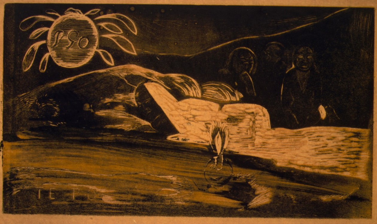 Te Po, 1893-94 da Paul Gauguin