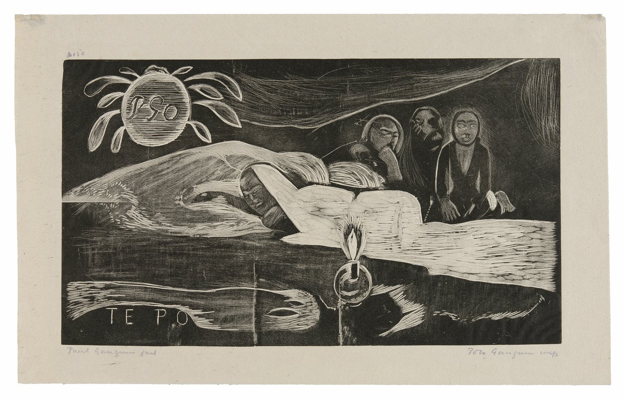 Te po (La notte), dalla suite Noa Noa da Paul Gauguin